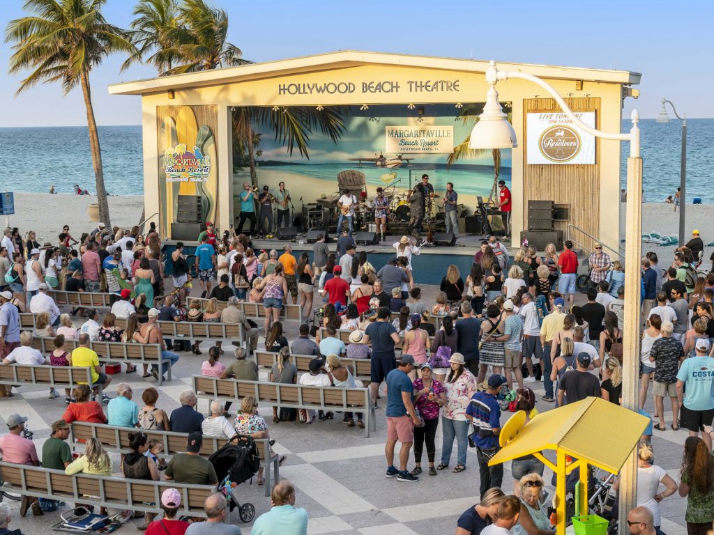 Hollywood Beach Theatre Webcam Live - Hollywood Beach Florida