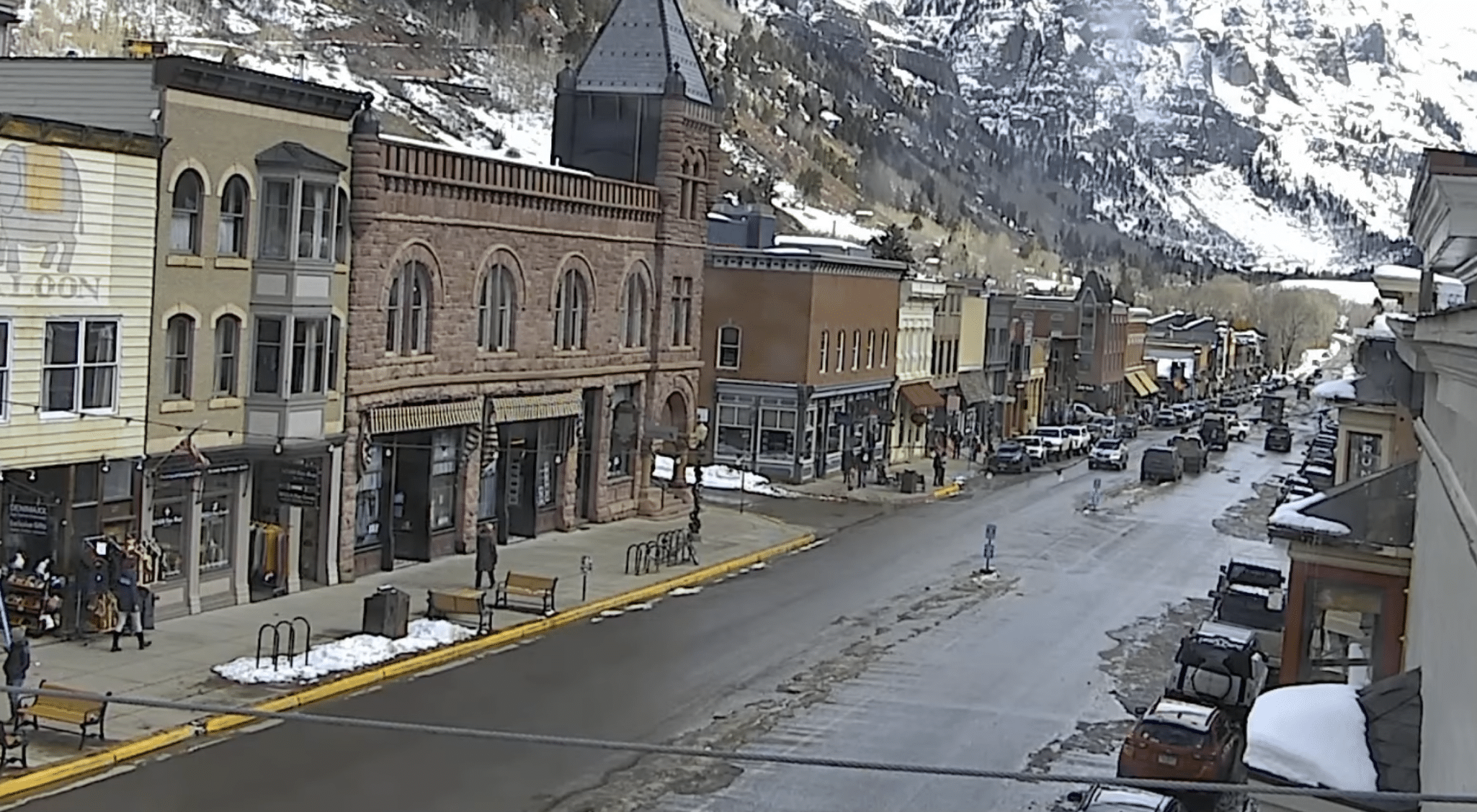 Telluride Main Street Webcam Live - Telluride Colorado