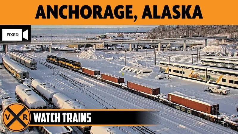 Live camera view of Alaska Railroad
