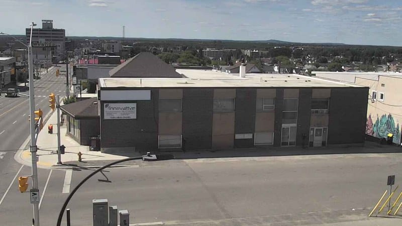 Live camera view of Algonquin Boulevard, Timmins