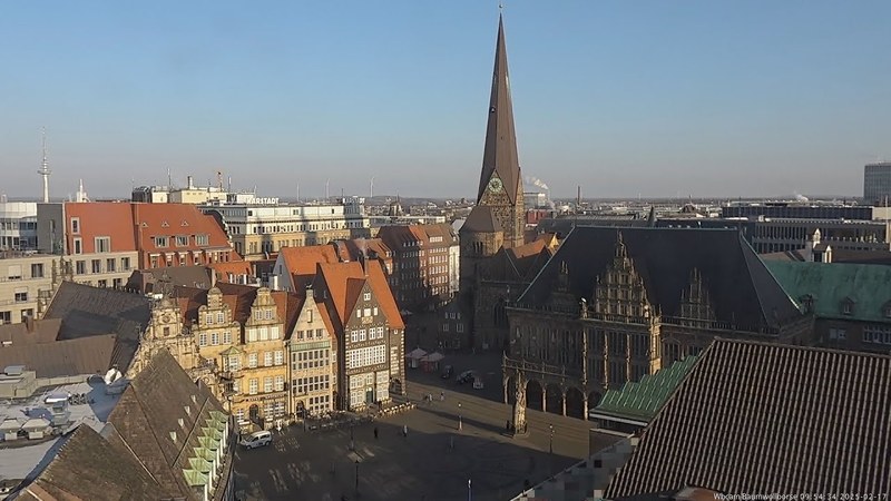 Live camera view of Bremen City Views