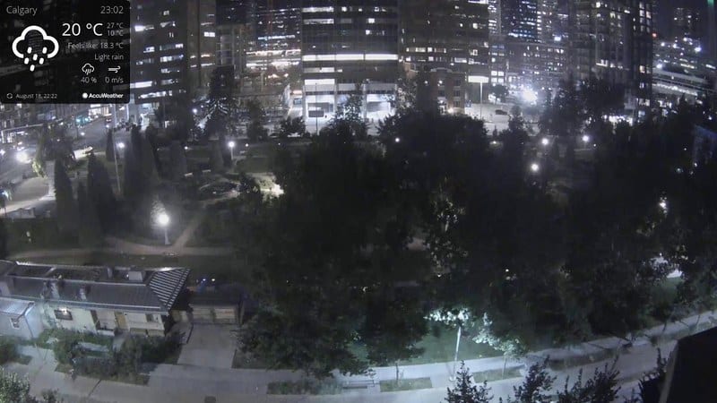 Live camera view of Calgary: City Views