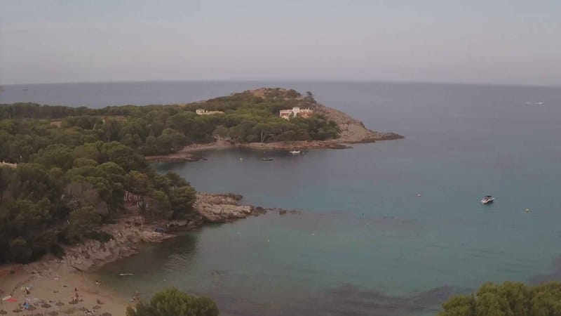 Live camera view of Font de sa Cala