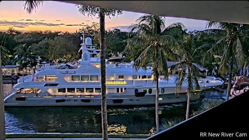 Live camera view of Fort Lauderdale: New River