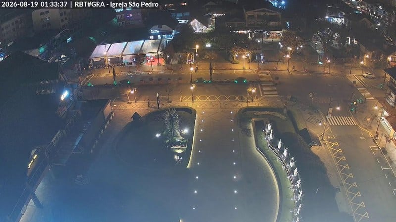 Live camera view of Gramado Centre