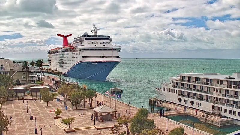 Live camera view of Key West: Mallory Square