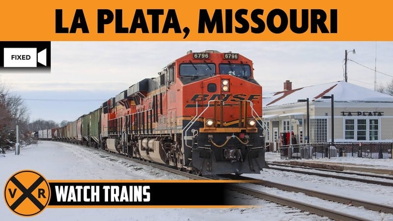Live camera view of La Plata Railroad