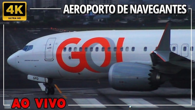 Live camera view of Navegantes International Airport