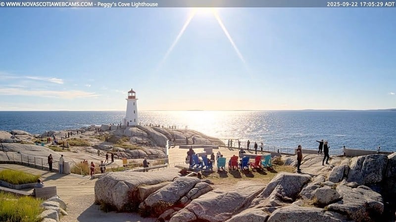 Live camera view of Nova Scotia Waterfront