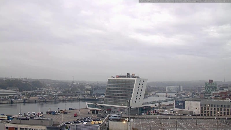 Live camera view of Port of Kiel