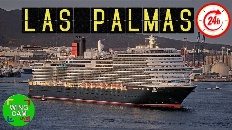 Live camera view of Port of Las Palmas