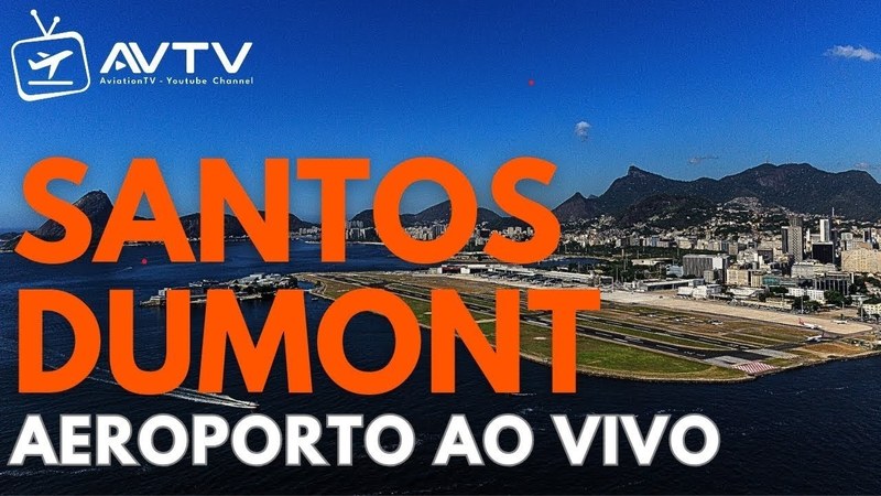Live camera view of Santos Dumont Airport