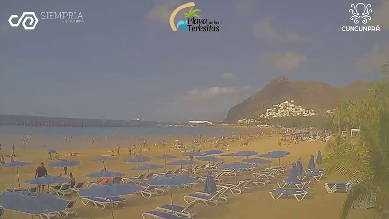 Live camera view of Tenerife Resorts
