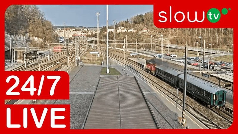 Live camera view of Usti-nad-Orlici Railway Station